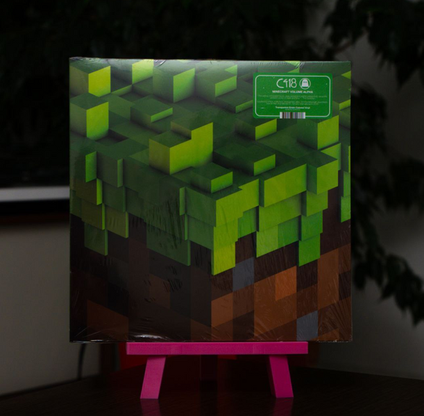 1LP платівка C418 - Minecraft Volume Alpha. Смарагдовий напівпрозорий 185 фото
