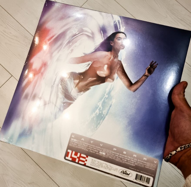 1LP платівка Katy Perry - 143. Срібний колір 0060 фото