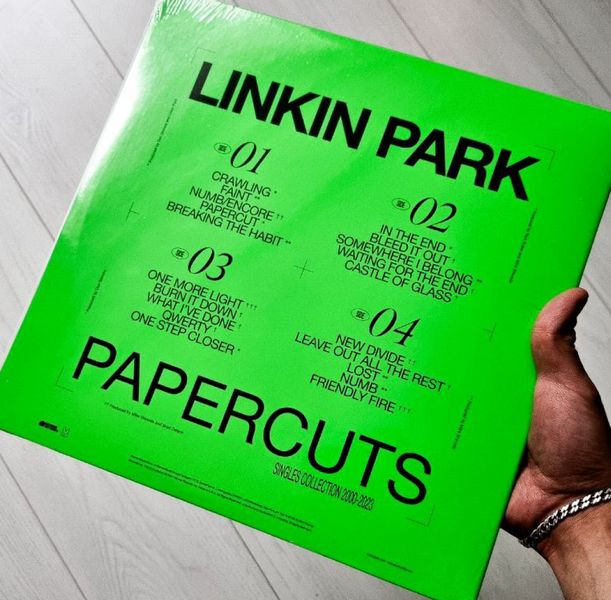 2LP платівки Linkin Park - Papercuts. Чорний вініл 0063 фото
