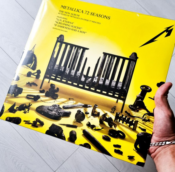 2LP платівки Metallica -72 Seasons 0068 фото