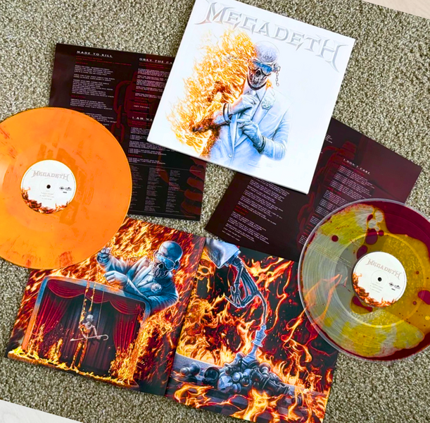2LP платівки Megadeth &mdash; Megadeth (2026). Liquid vinyl 206 фото