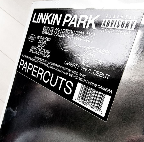 2LP платівки Linkin Park - Papercuts. Zoetrope LIMITED to 6000. 0026 фото