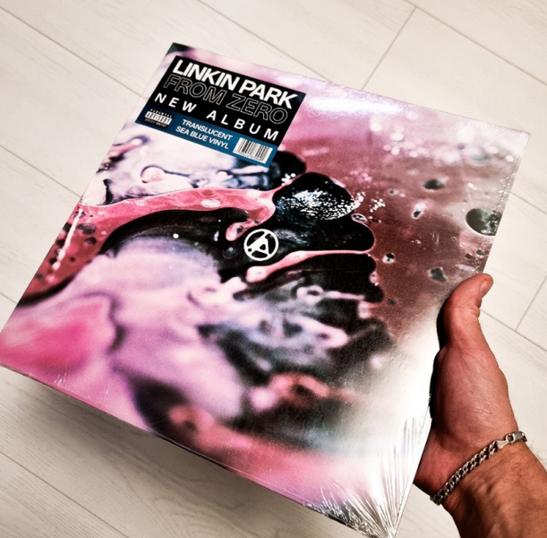 1LP платівка Linkin Park - From Zero. Translucent Sea Blue 0044 фото