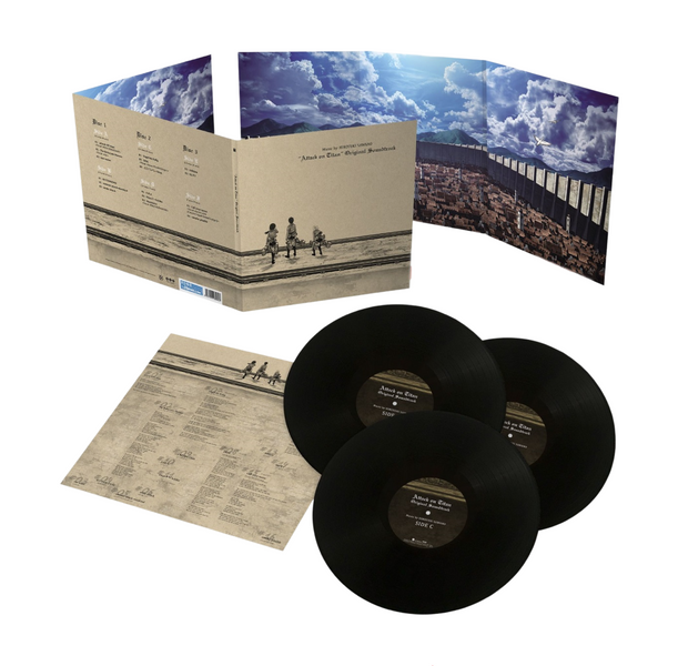 9LP платівок Attack on Titan Soundtrack. Season 1-3 0072 фото