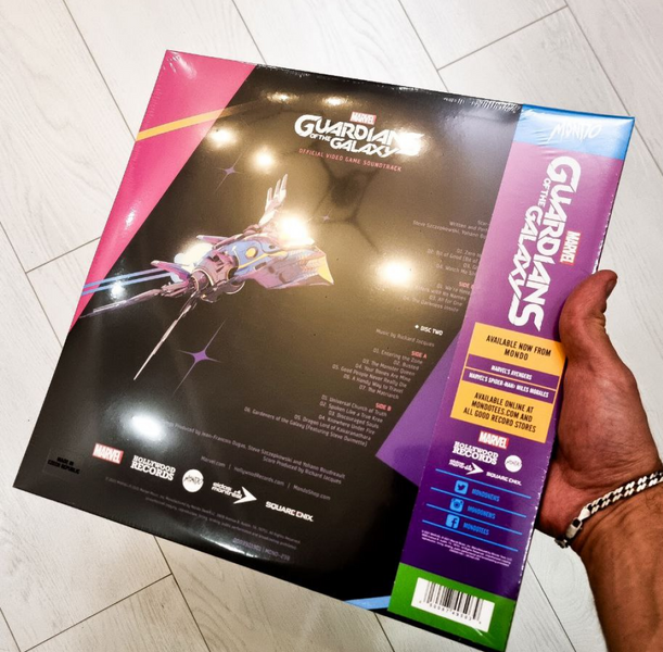 2LP платівки Marvels Guardians of the Galaxy - Official Video Game Soundtrack. 180 Gram 0104 фото